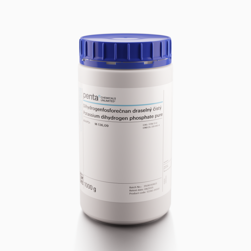 Dihydrogenfosforečnan draselný čistý 1000 g (12290-31000)