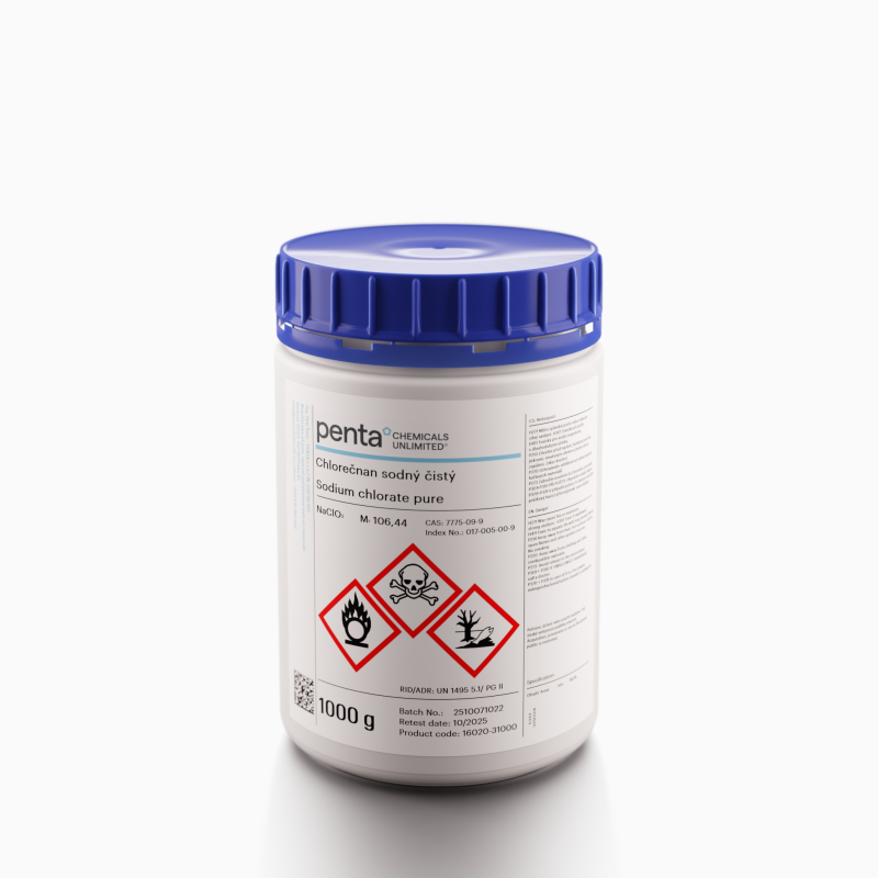 Chlorečnan sodný čistý 1000 g (16020-31000)