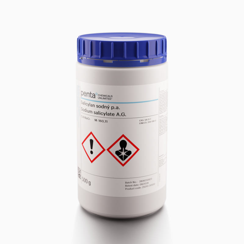 Salicylan sodný p.a. 500 g (25010-30500)